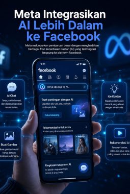 Meta Integrasikan AI Lebih Dalam ke Facebook