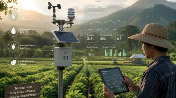 Smart Farming Berbasis IoT Bantu Petani Kelola Lahan dan Tingkatkan Produktivitas Pertanian