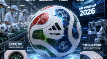 Bola Final Piala Dunia 2026 Buatan Indonesia, Inovasi Teknologi Jadi Sorotan